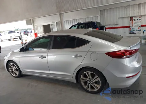 2017 Hyundai Elantra Limited from USA, damaged, VIN 5NPD84LF8HH023221